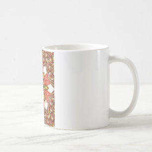 Doodle Floral Art Print Coffee Mug