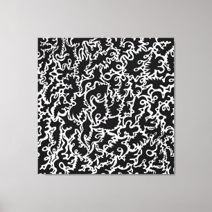 Doodle Fun Stretched Canvas Print