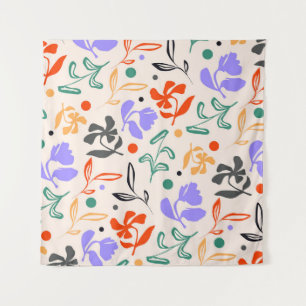 Doodle Garden Tapestry