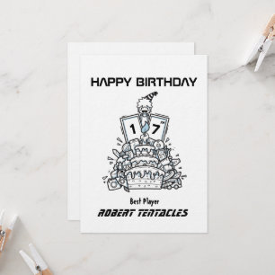 Doodle Handmade Birthday Cards for Boy