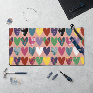 Doodle Heart Harmony Abstrait