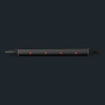 Doodle Heart Patterns Red Black Custom Colours Gif Black Ink Pen<br><div class="desc">Designed with cute red doodle heart patterns in solid black background. You may change to any background colour as you wish. Makes a great gift for school office or party favour for any event!</div>