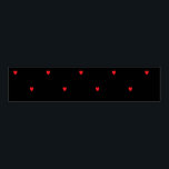 Doodle Heart Patterns Red Black Custom Cute Lovely<br><div class="desc">Designed with cute red doodle heart patterns in solid black background. You may change to any background colour as you wish.</div>