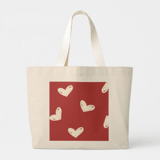 Doodle hearts Tote Bag