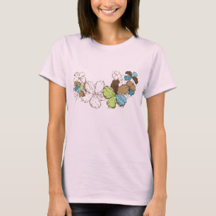 Doodle Hibiscus Ladies Tee