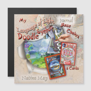 Doodle journal workshops magnetic invitation