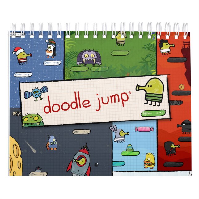 Doodle Jump 2021 Calendar (Cover)
