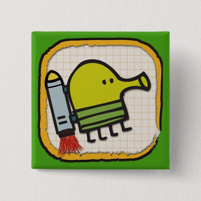 Doodle Jump Icon Square Button (Front)