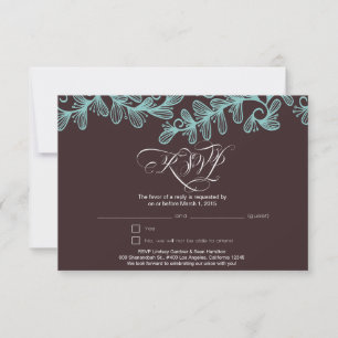 Doodle Leaves Invitation
