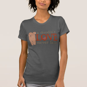 Doodle Love - Apricot GoldenDoodle T-Shirt