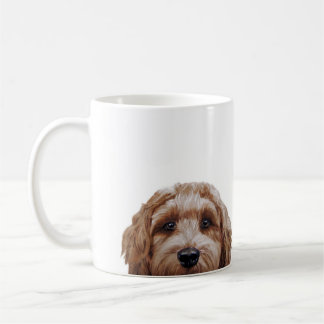 Doodle mix Brown by Miart Coffee Mug