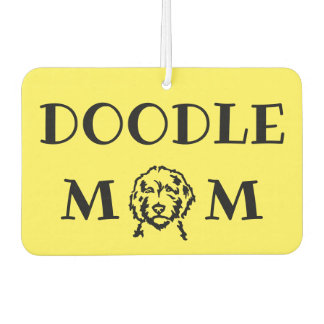 Doodle Mom Car Air Freshener