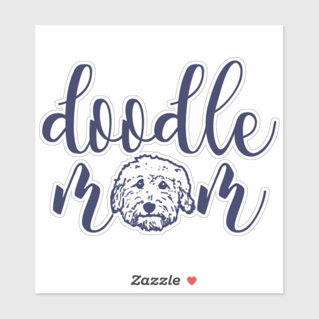 Doodle mom - doodle dog mom gift (Sheet)