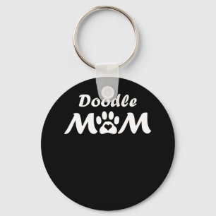 Doodle Mom For Dog Lovers Keychain