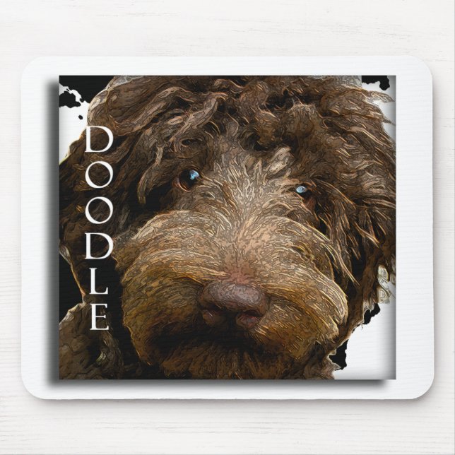 Doodle Mouse Pad (Front)