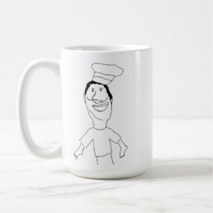 Doodle Mug - He Just Wanted to Make Pizza