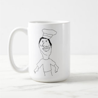 Doodle Mug - He Just Wanted to Make Pizza