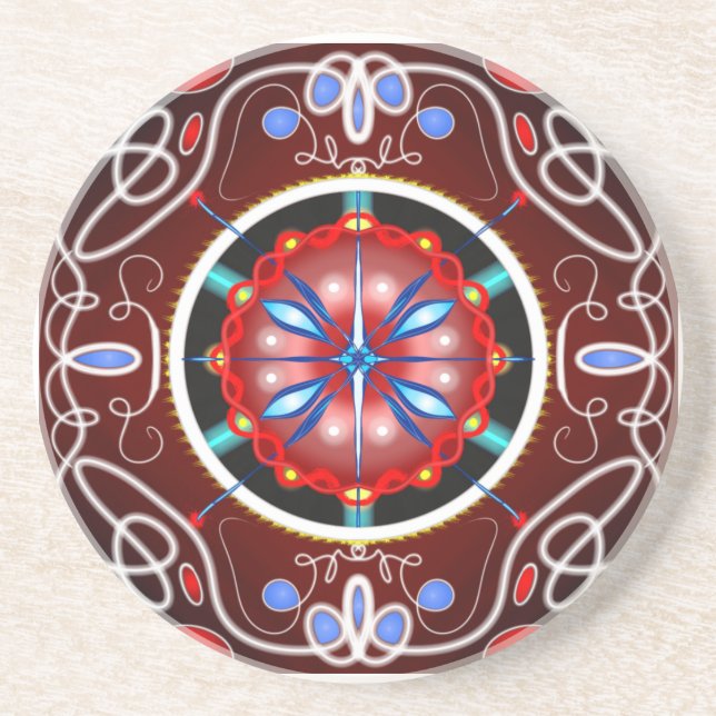Doodle No. 211 - Fancy Artwork Coaster (Front)