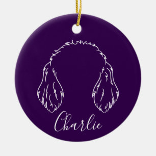 Doodle Ornament (Paw Prints)