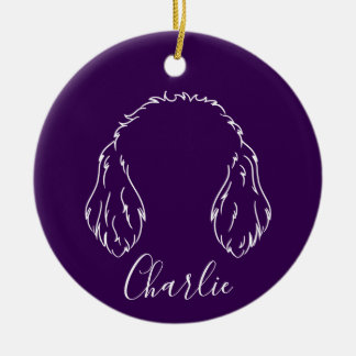 Doodle Ornament (Paw Prints)