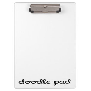 Doodle Pad Clipboard