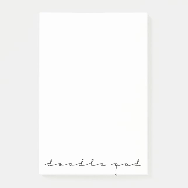 Doodle Pad Post-it Notes (Front)