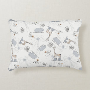 doodle pattern 2 accent pillow