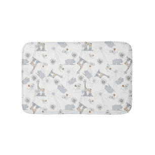 doodle pattern 2 bath mat
