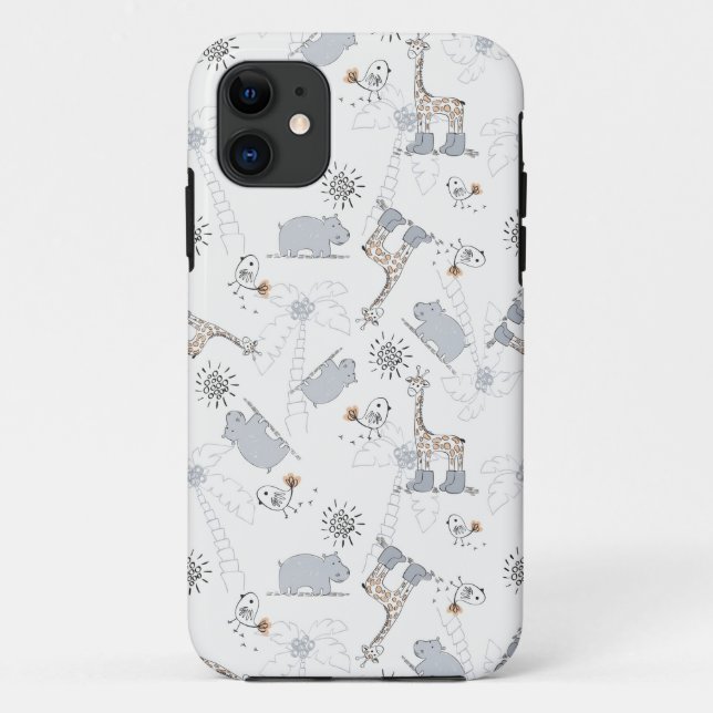 doodle pattern 2 Case-Mate iPhone case (Back)