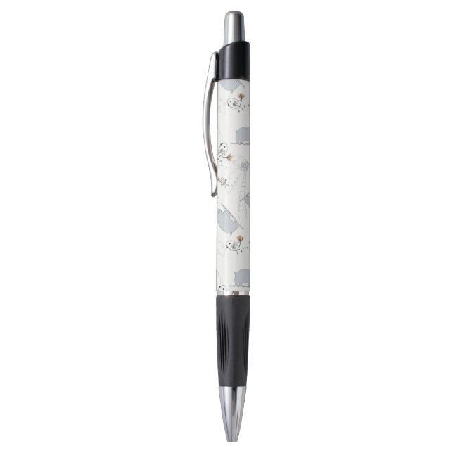 doodle pattern 2 pen (Top (Vertical))