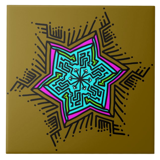 Doodle pattern 3 tile (Front)