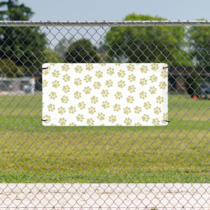 Doodle Paws, Dog Paws, Gold Paws Banner