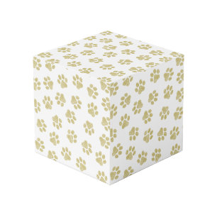 Doodle Paws, Dog Paws, Gold Paws Cube