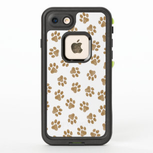 Doodle Paws, Dog Paws, Orange Gold Paws