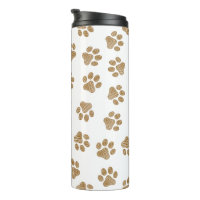 Doodle Paws, Dog Paws, Orange Gold Paws