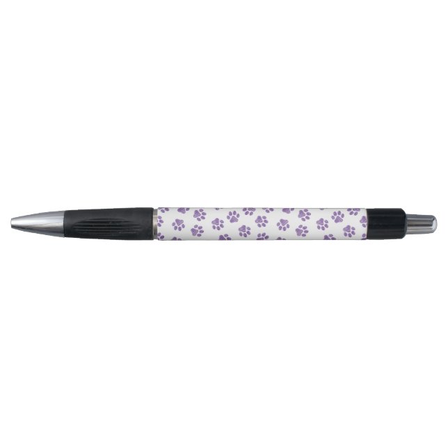 Doodle Paws, Dog Paws, Purple Paws Pen (Front)