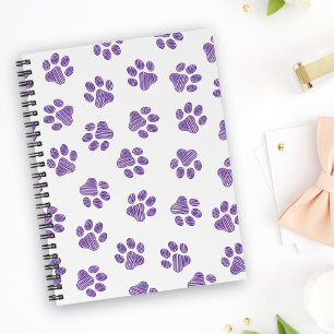 Doodle Paws, Dog Paws, Purple Paws Planner