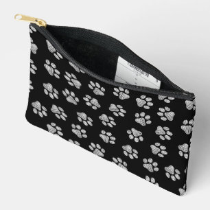 Doodle Paws, Dog Paws, White Paws Accessory Pouch