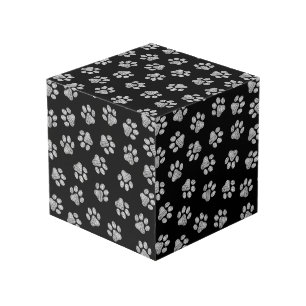 Doodle Paws, Dog Paws, White Paws Cube