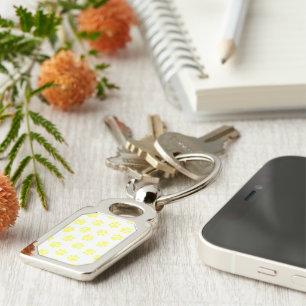 Doodle Paws, Dog Paws, Yellow Paws Keychain