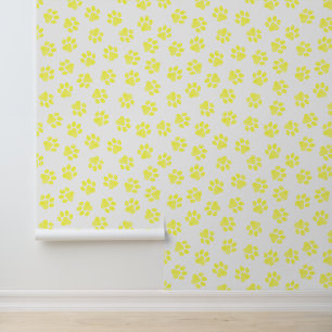 Doodle Paws, Dog Paws, Yellow Paws Wallpaper