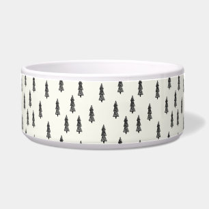 Doodle Pine Forest⎢ Pet Bowl