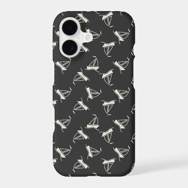 Doodle Sailboat Pattern (Back)