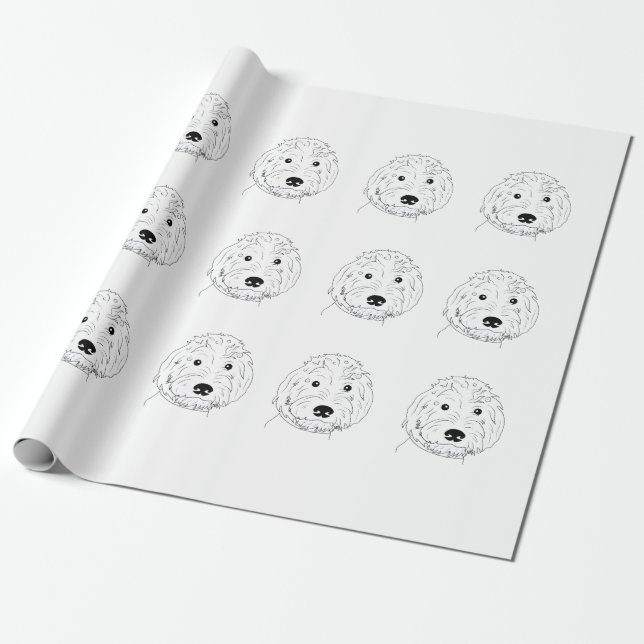 Doodle  wrapping paper (Unrolled)