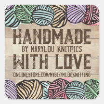 Doodle yarn personalized knitting crochet crafts