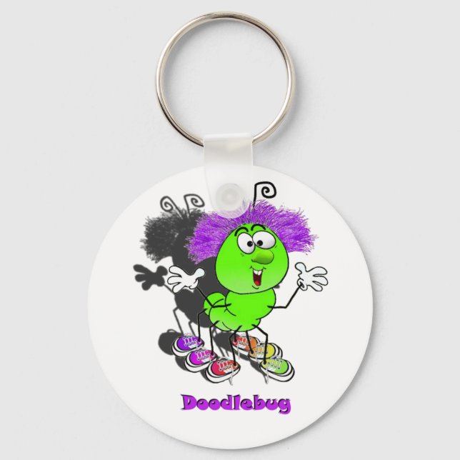 Doodlebug Keychain (Front)
