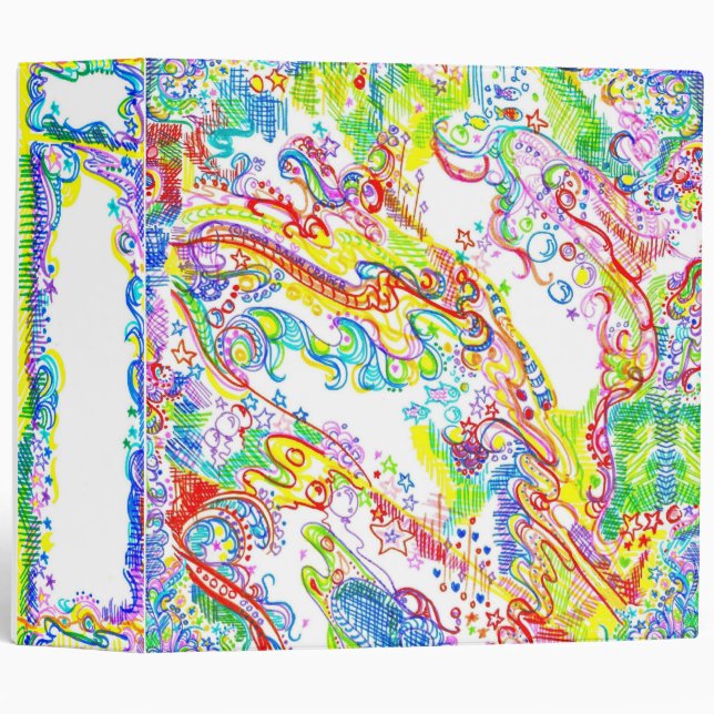 Doodlebugs Almost 3" Binder (Front/Spine)