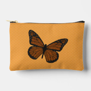 Doodled Monarch Accessory Pouch