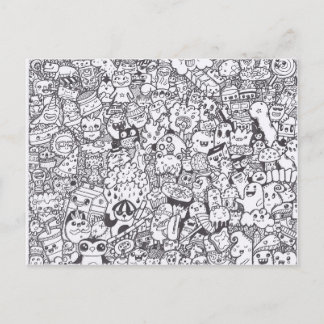 Doodlemania Postcard