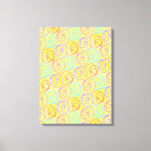 Doodles 2011 canvas print